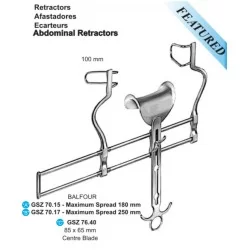 Balfour Abdominal Retractor, 180mm Spread Max.