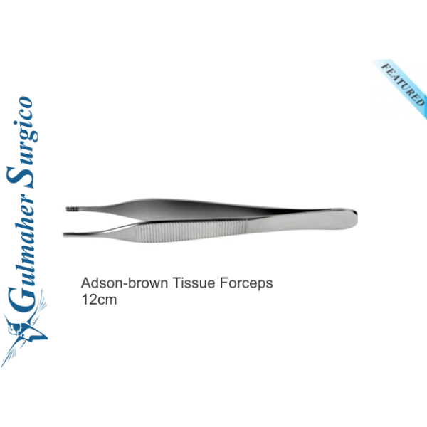 Adson-Brown Tissue Forceps 4-3/4" - 12cm Adson-Brown Tissue Forceps 4-3/4" - 12cm