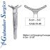 Walter Lid Grasping Forceps  8 Cm - 3-1⁄8"