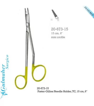Foster-Gillies Needle Holder 15cm - 6" Foster-Gillies Needle Holder 15cm - 6"