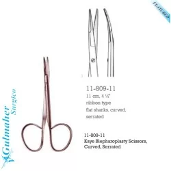 Kaye Blepharoplasty Scissor 11.0cm / 4-1/2"