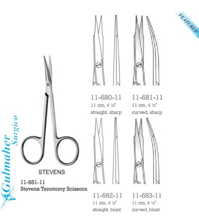 Stevens Tenotomy Scissors 11cm- 4-1/2"