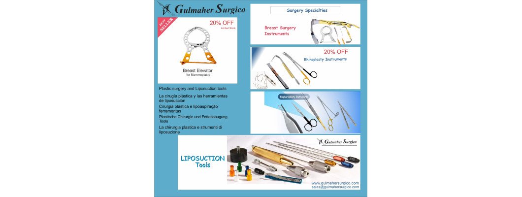 Instruments Used by Plastic Surgeons