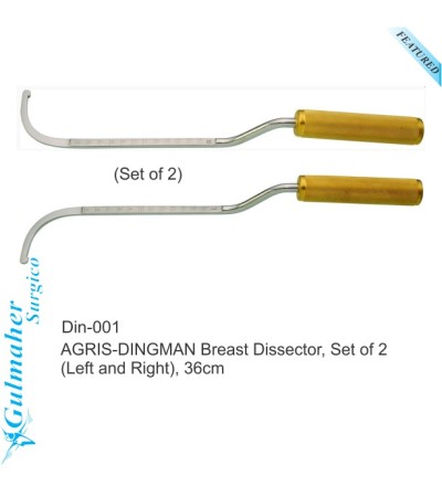 Dingman Dissector, Set Of 2 Instruments 36cm