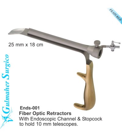 Sculpo Breast Retractor for Endoscopic Channel & Stopcock.