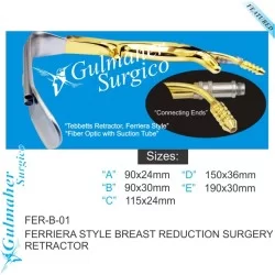 Ferriera Style Breast Surgery Retractor