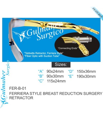 Ferriera Style Breast Surgery Retractor