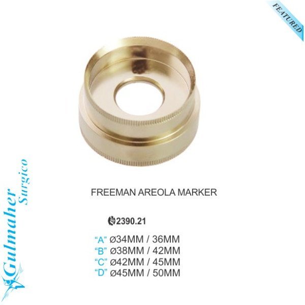 Freeman Areola Marker Stainless Steel Double Ended