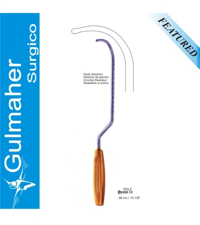 Solz breast hook and dissector|breast reduction surgery| 36CM