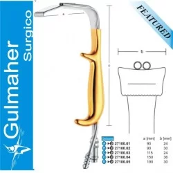 Tebbetts Lighted Retractor - Fiber Optic Tube 18.5 cm