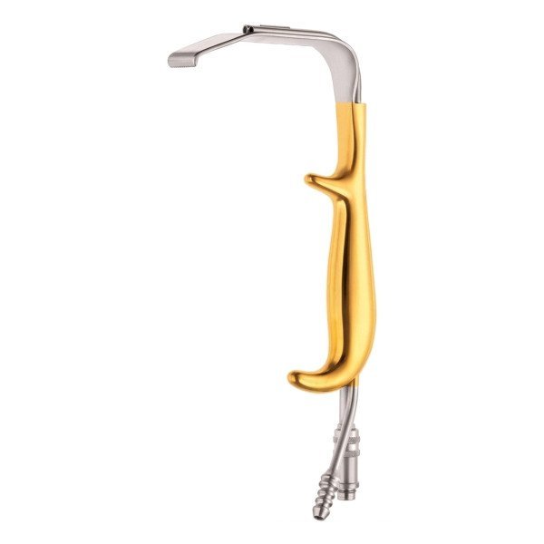 Tebbetts Illuminated Breast Retractor, 18.5cm