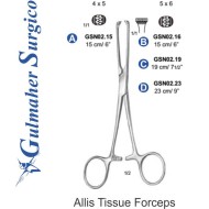 Allis Tissue Forceps 15cm / 6"