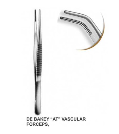 DeBakey Tissue Forceps, 19cm / 7-1/2"