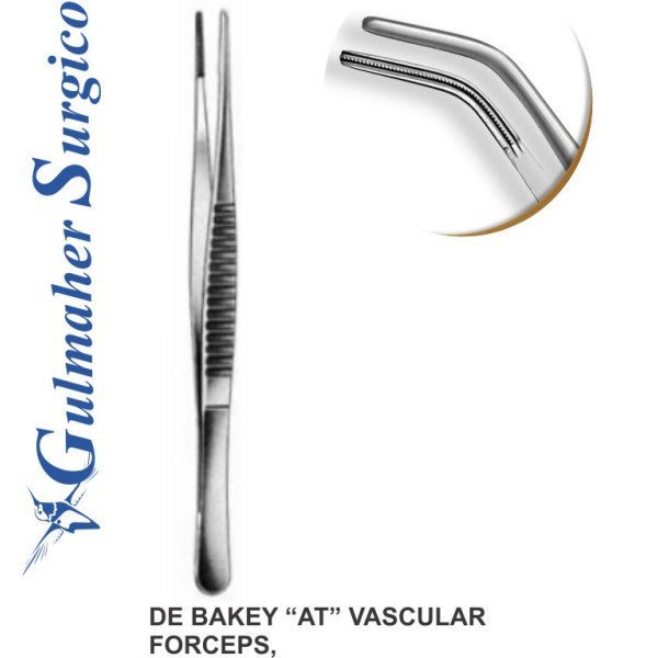 DeBakey Vascular Tissue Forceps 15cm / 6" DeBakey Vascular Tissue Forceps 15cm / 6"