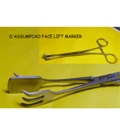 D Assumpcao Face Lift Marker, With Ratchet, 6 1/4" (16 Cm)