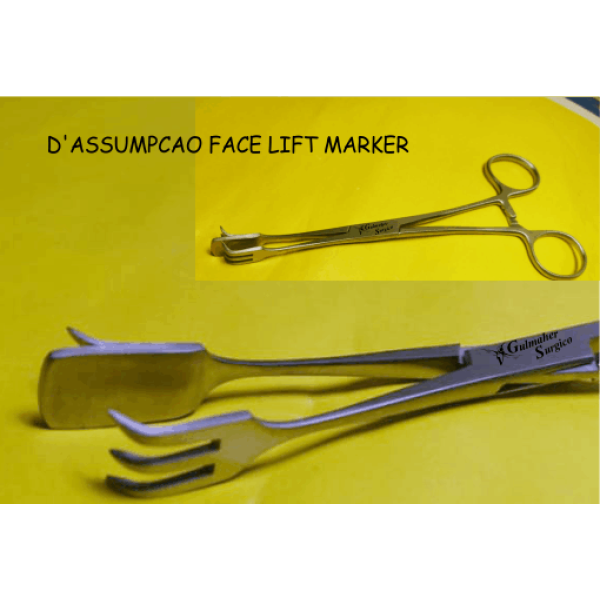D Assumpcao Face Lift Marker, With Ratchet, 6 1/4" (16cm) D Assumpcao Face Lift Marker, With Ratchet, 6 1/4" (16cm)