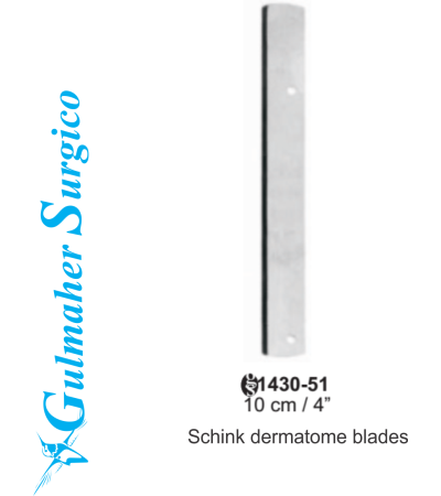 Blades for SCHINK Dermatome Handle