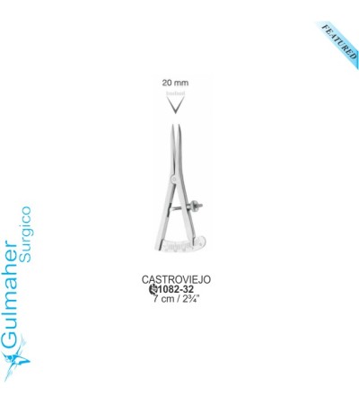 CASTROVIEJO Caliper With 20mm Scale 7cm 