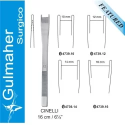 Cinelli Guarded Osteotome, 16cm, Straight