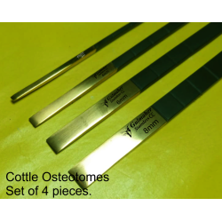 Rhinoplasty Osteotome set of 4 - 7" / 18cm Rhinoplasty Osteotome set of 4 - 7" / 18cm
