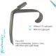 Face lift Retractor 22mm, Fiber Optic Light Guide Face lift Retractor 22mm, Fiber Optic Light Guide
