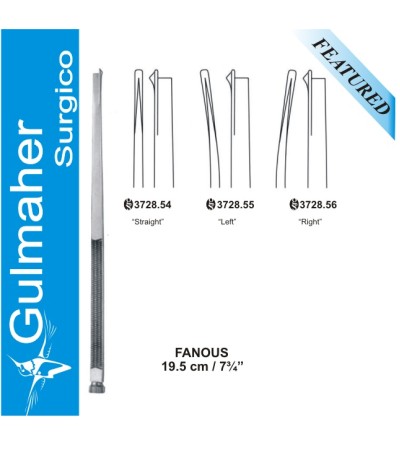 Gubisch Fanous Nasal Osteotome, 19.5cm, With Guide Thorn