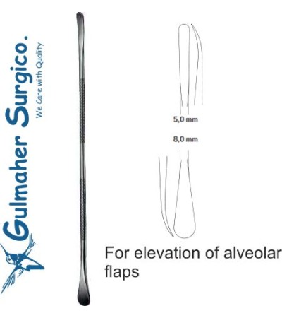 Terry Elevator for Elevation of Alveolar Flaps 17 cm