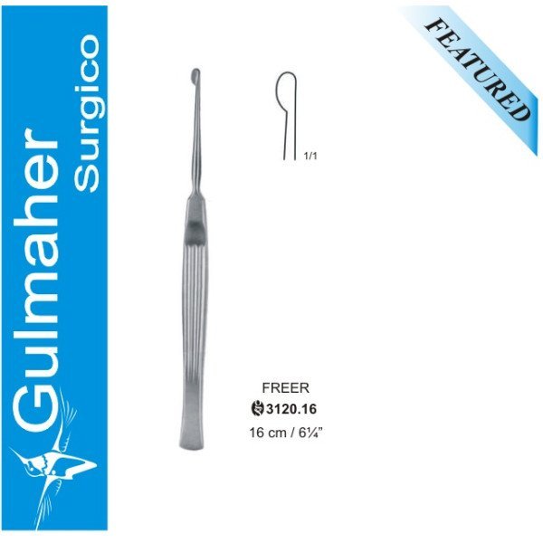 Freer Septum Knife, D-Shaped 16cm Freer Septum Knife, D-Shaped 16cm