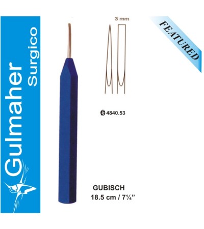 Gubisch Osteotome, 18.5cm, 3mm Aluminium Handle