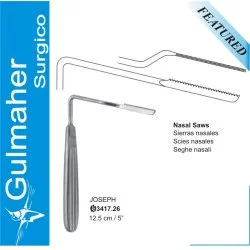 JOSEPH Nasal Saw, Angled Left 17cm