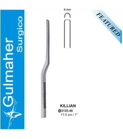 Killian Claus Nasal Gouge, 17cm, 6mm