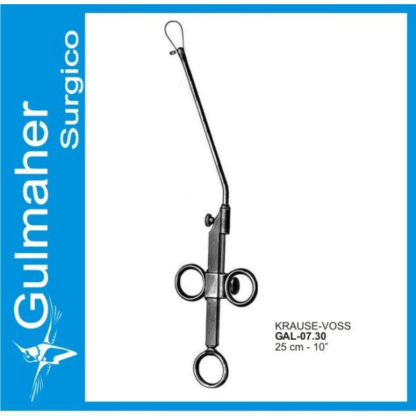 KRAUSE-VOSS Nasal Polypus Snare, 25cm, 10" KRAUSE-VOSS Nasal Polypus Snare, 25cm, 10"