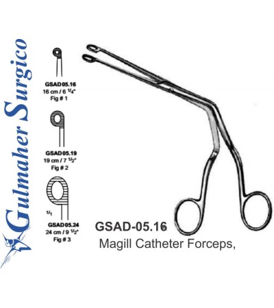 Magill Catheter Forceps, 16cm- 6-1/4"