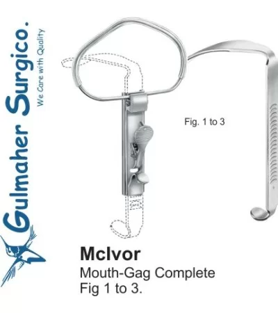 McIvor Mouth Gag Complete Set McIvor Mouth Gag Complete Set