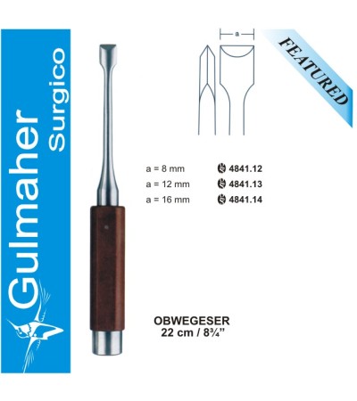 Obwegeser Wedge, Mini Osteotomes, Wide 22cm