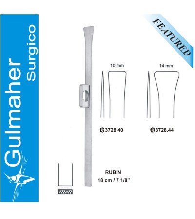 RUBIN Nasal Osteotome, 10mm Wide, 18cm