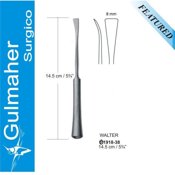 Walter Chisel - Osteotome, 19cm