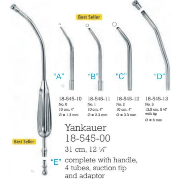 Yankauer Suction Tube 31cm Yankauer Suction Tube 31cm