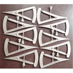 CASTROVIEJO Caliper With 20mm Scale 7cm 