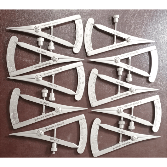 CASTROVIEJO Caliper With 20mm Scale 7cm 