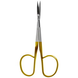 Iris Scissors, Flat Shanks 10cm - 4"