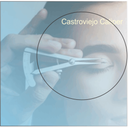 CASTROVIEJO Caliper With 20mm Scale 7cm 