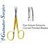 Eye Suture Scissors Curved Pointed Blades 10Cm - 4"