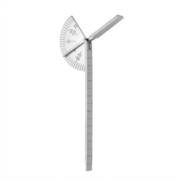 Finger Joint Goniometer, Ruler Measuring Tools 6"
