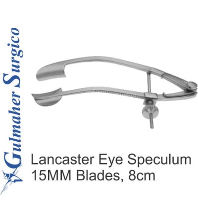 Lancaster Eye Speculum, 15MM Blades, 8cm