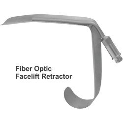 Face lift Retractor 22mm, Fiber Optic Light Guide