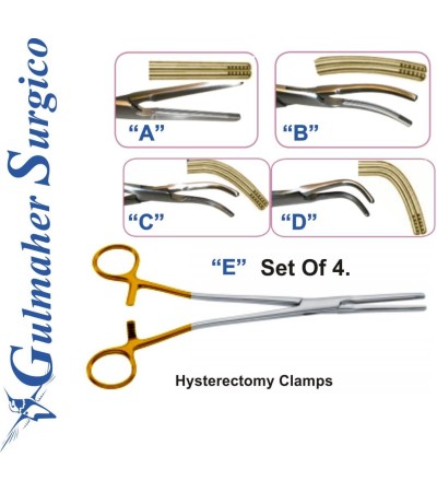 Hysterectomy Clamps 21 cm – 81⁄4˝