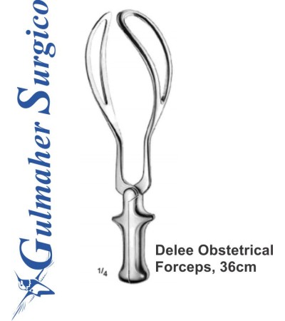 Delee Obstetrical  Forceps, 36cm