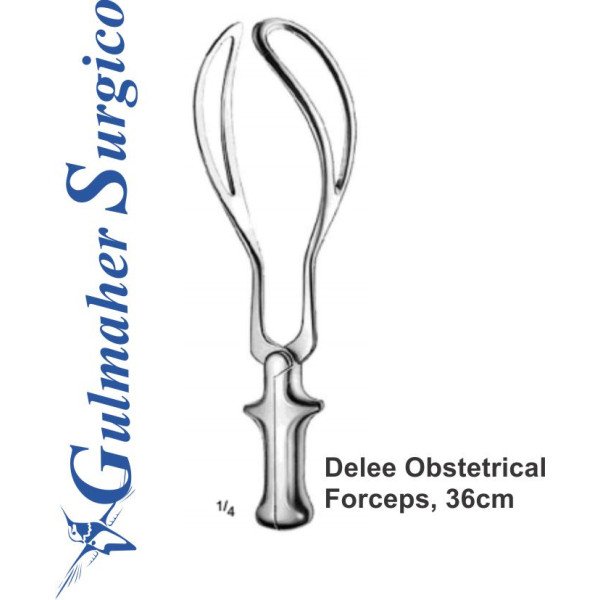 Delee Obstetrical Forceps, 36cm