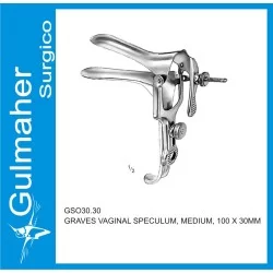 Graves Vaginal Speculum, Medium, 100 X 30mm